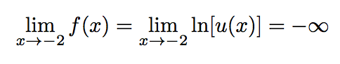 limite d'un logarithme