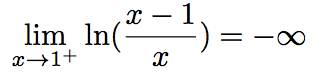 limite d'un logarithme