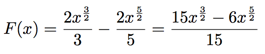 calcul d'une primitive