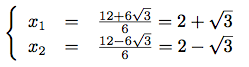 calculs des racines