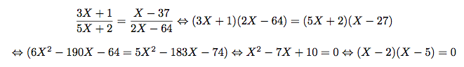 résolution équation exponentielle